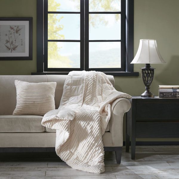 Parker Corduroy Plush Square Pillow - Image 2