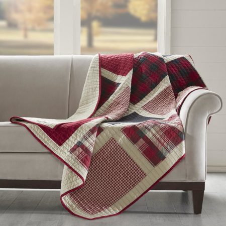 Huntington Oversized Cotton Quilted Throw
