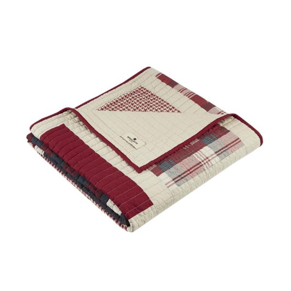 Huntington Oversized Cotton Quilted Throw - Image 2