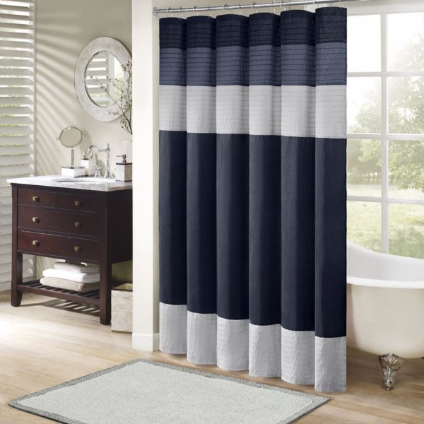 Amherst Faux Silk Shower Curtain - Image 3