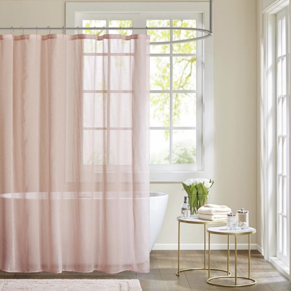 Anna Sheer Shower Curtain
