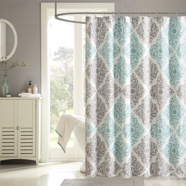 Claire Printed Shower Curtain - Image 2
