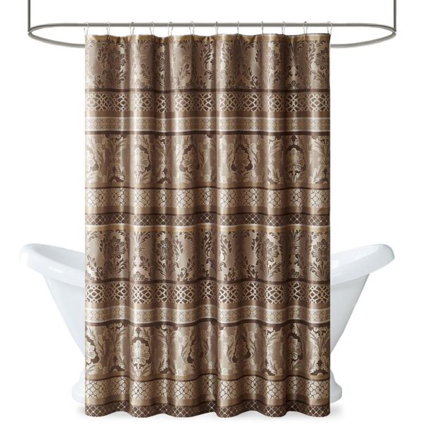 Bellagio Jacquard Shower Curtain - Image 2