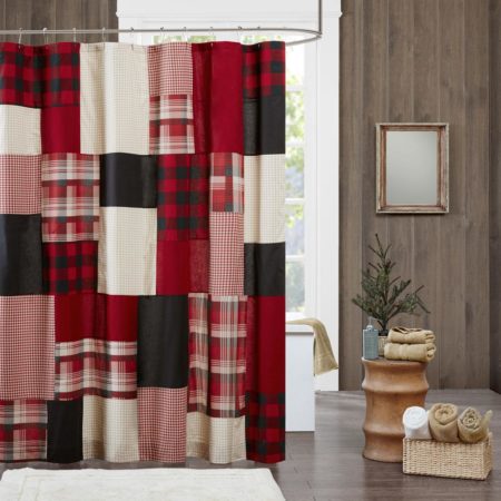 Sunset 100% Cotton Shower Curtain