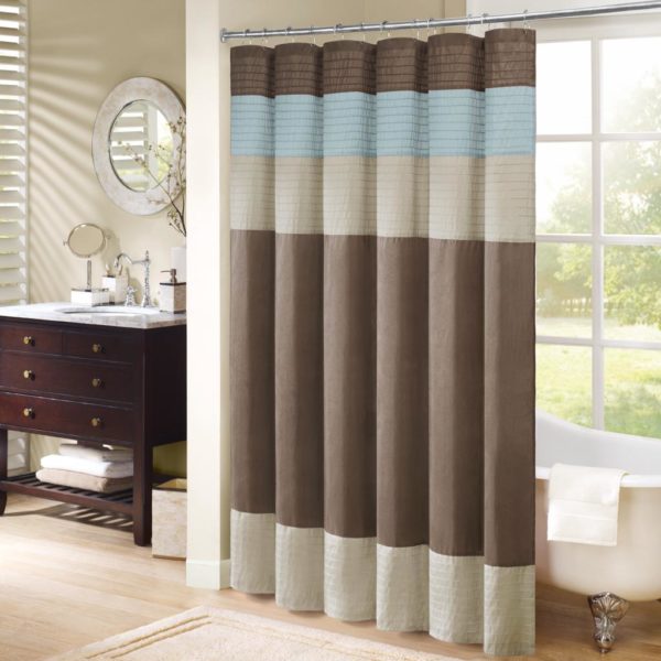 Amherst Faux Silk Shower Curtain - Image 2