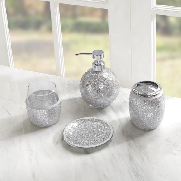 Mosaic 4 Piece Bath Accessory Set - Image 2
