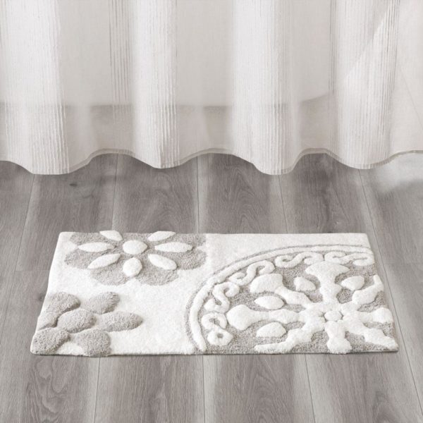Casablanca Medallion Cotton Tufted Rug - Image 2