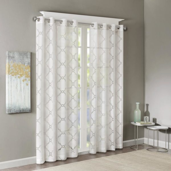 Eden Fretwork Burnout Sheer Panel