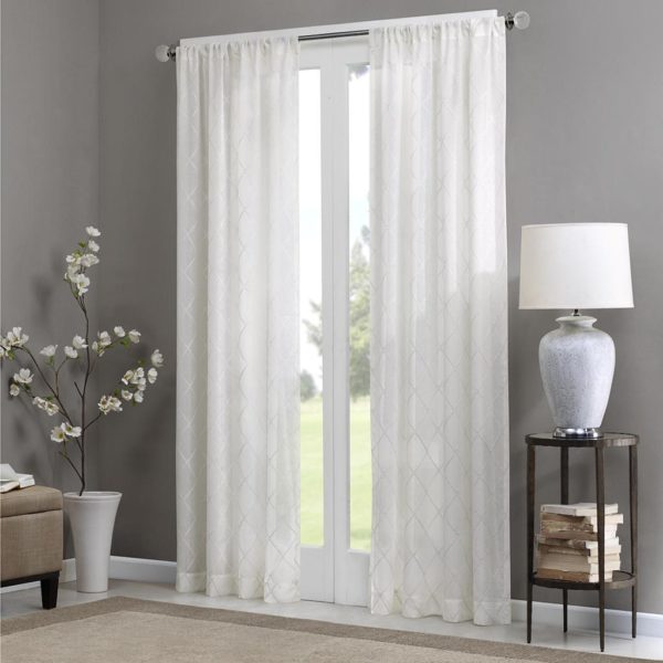 Irina Diamond Sheer Window Curtain - Image 5