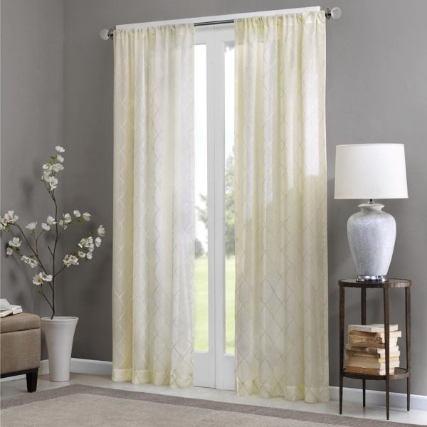 Irina Diamond Sheer Window Curtain - Image 6