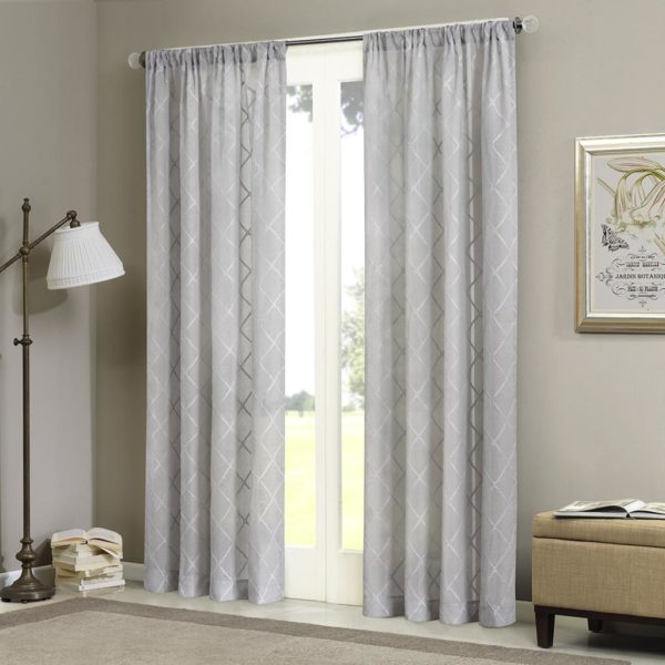Irina Diamond Sheer Window Curtain - Image 7