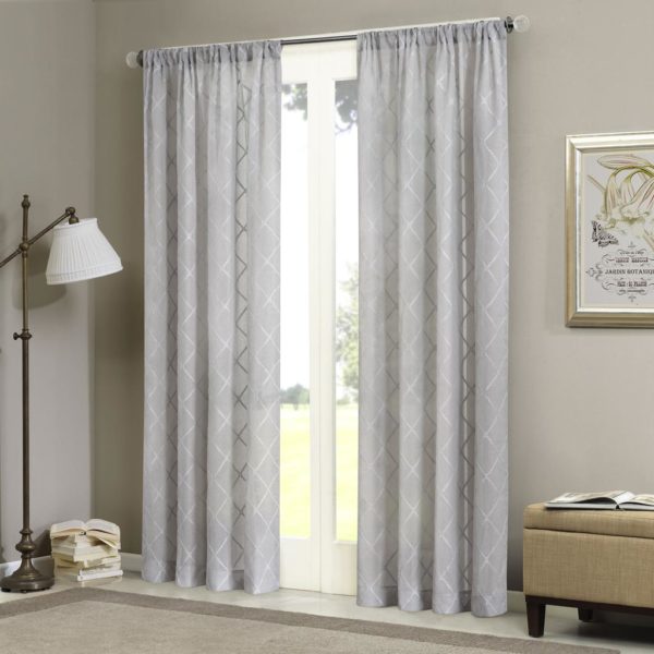 Irina Diamond Sheer Window Curtain - Image 3