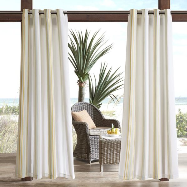 Newport Printed Stripe 3M Scotchgard Outdoor Panel - Image 5
