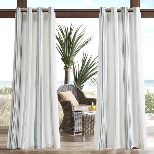 Newport Printed Stripe 3M Scotchgard Outdoor Panel - Image 3