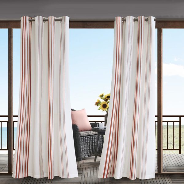 Newport Printed Stripe 3M Scotchgard Outdoor Panel - Image 2