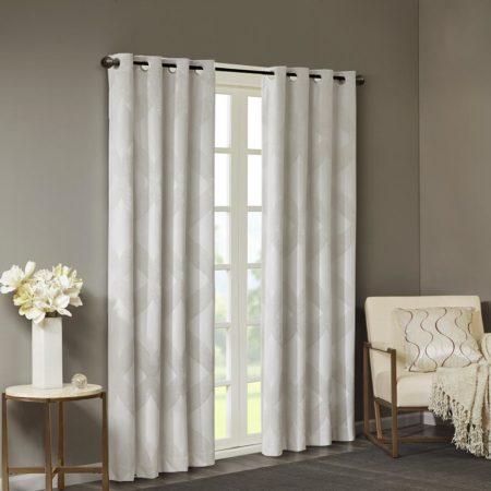 Bentley Ogee Knitted Jacquard Total Blackout Panel