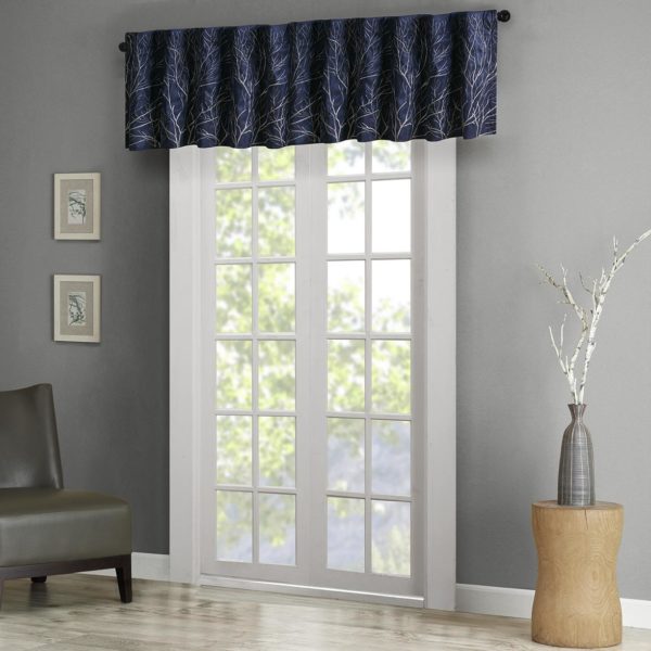 Andora Faux Silk Embroidered Window Valance - Image 4