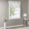 Irina Diamond Sheer Embroidered Waterfall Valance - Image 4