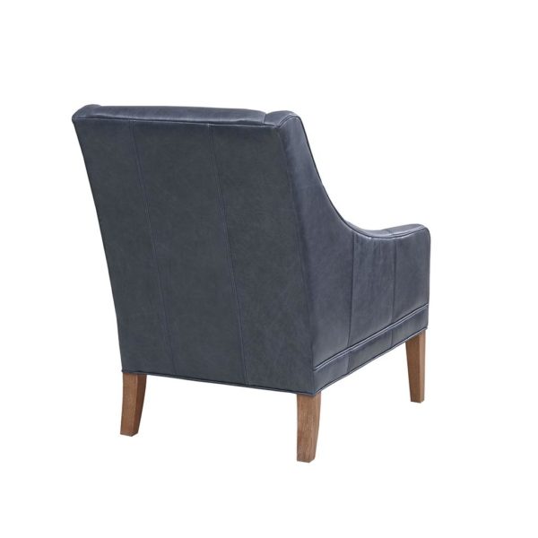 Norse Leather Accent Chair - Image 4