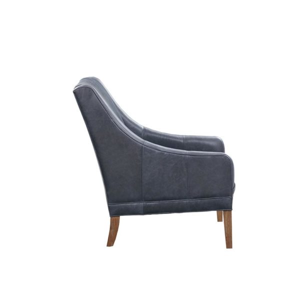 Norse Leather Accent Chair - Image 3