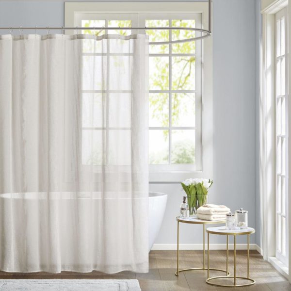 Anna Sheer Shower Curtain - Image 3