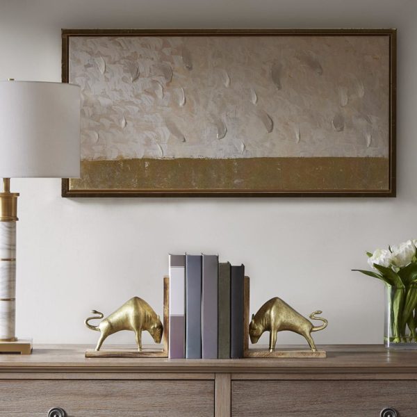 Bravo Bookends Bull Bookend