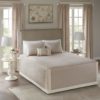 Breanna 4 Piece Cotton Reversible Tailored Bedspread Set - Image 2