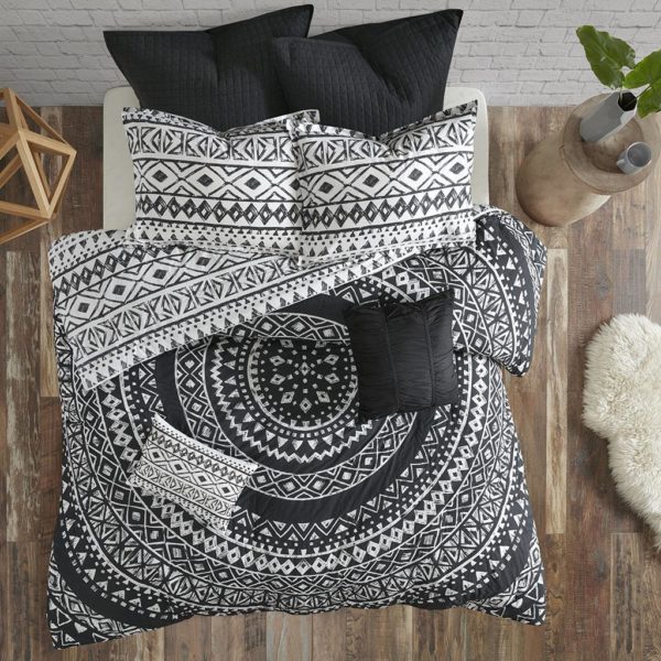 Larisa 7 Piece Cotton Reversible Comforter Set - Image 2