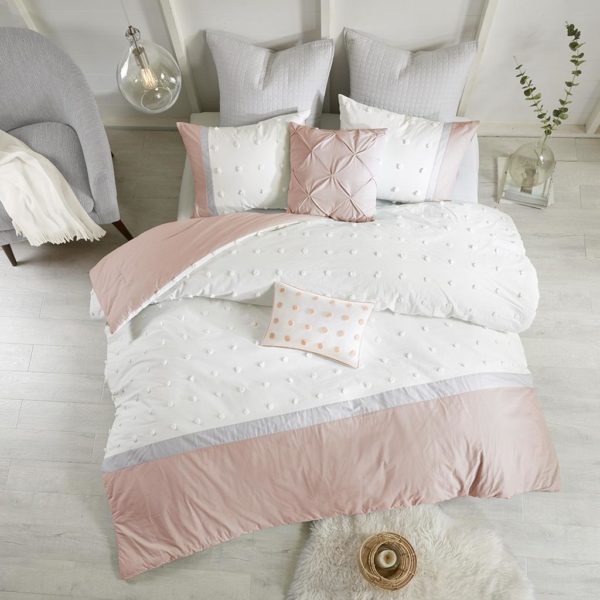 Myla 7 Piece Cotton Jacquard Comforter Set - Image 2