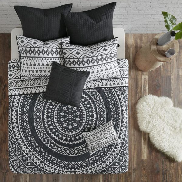 Larisa 7 Piece Cotton Reversible Coverlet Set - Image 2