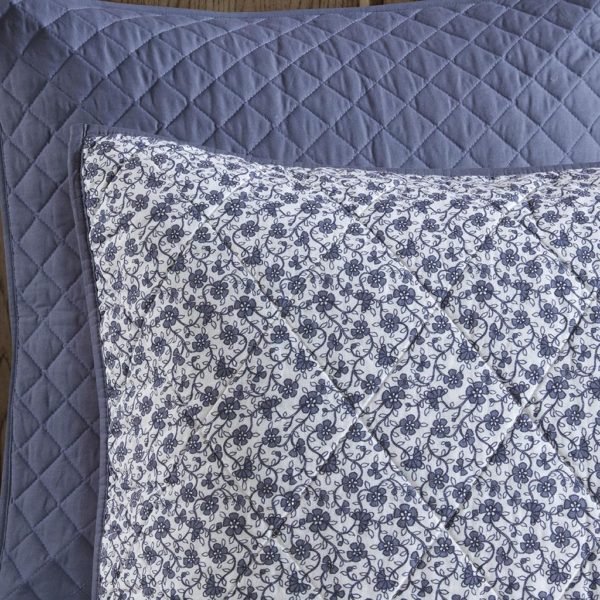 Maggie 7 Piece Reversible Cotton Coverlet Set - Image 7
