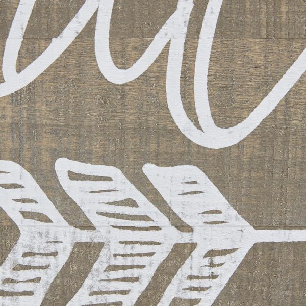Rustic Gather Print On Real Wood Plank - Image 3