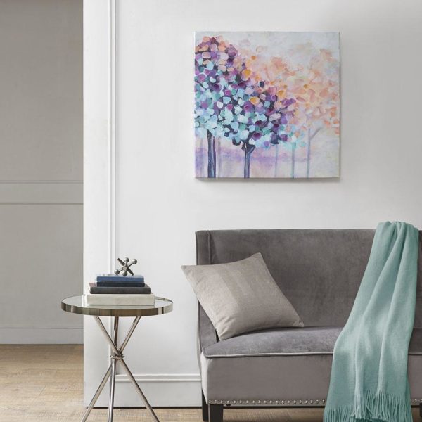 Magic Forest 30% Hand Brush Embellished Canvas