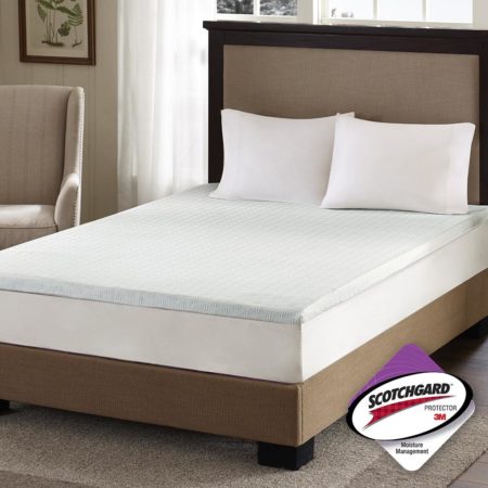 2" Gel Memory Foam with 3M Cover Mattress Topper