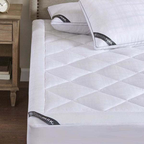 525 Thread Count Cotton Rich Down Alternative Mattress Pad - Image 3
