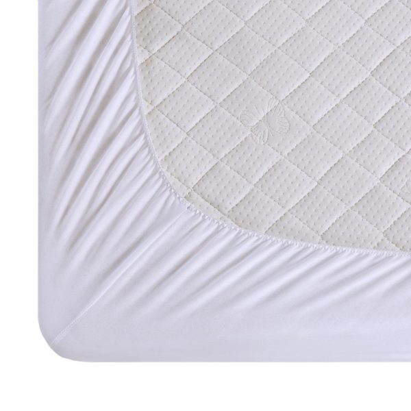 525 Thread Count Cotton Rich Down Alternative Mattress Pad - Image 5