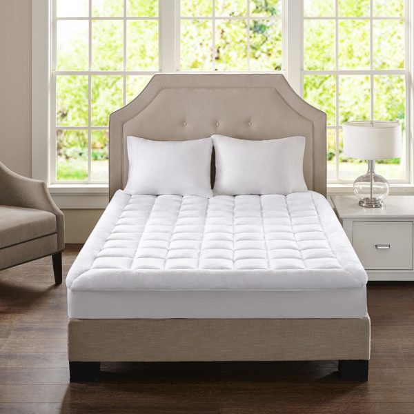 Cloud Soft Overfilled Plush Waterproof Mattress Pad - Image 2