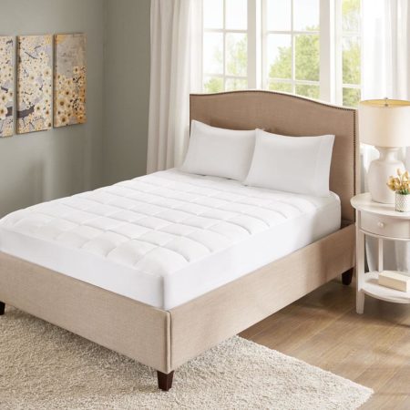 Copper Infused Micro Fiber Down Alternative Mattress Pad