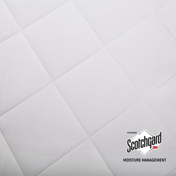 Holden Waterproof Sofa Bed Mattress Protection Pad with 3M Scotchgard Moisture Management - Image 2