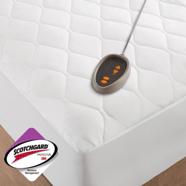 Heated Microfiber Mattress Pad with 3M Scotchgard - Image 2