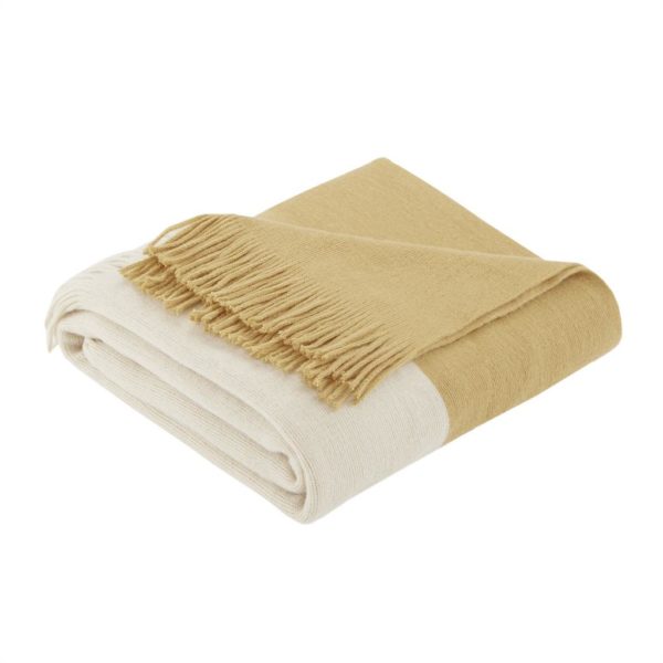 Stockholm Color Block Faux Cashmere Throw - Image 5