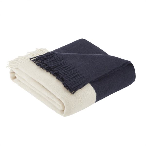 Stockholm Color Block Faux Cashmere Throw - Image 6