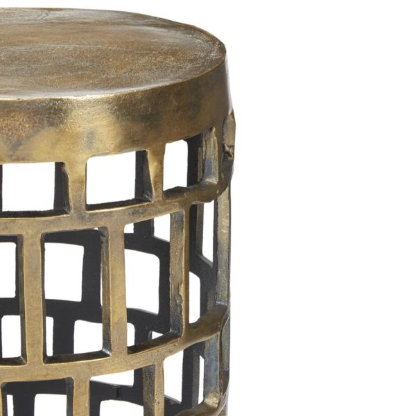Lattice Drum Table - Image 2