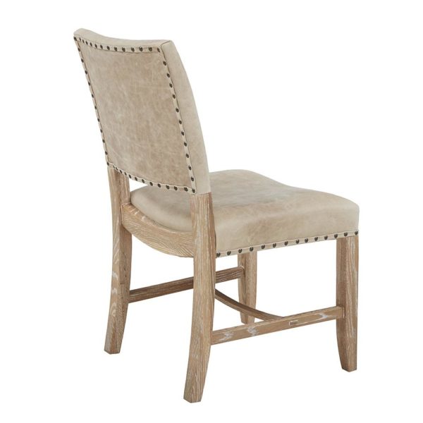 Napa Leather Dining Side Chair - Image 4