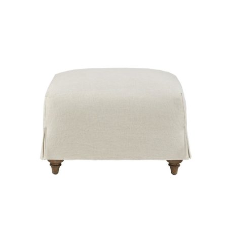 Marina Slipcover Ottoman