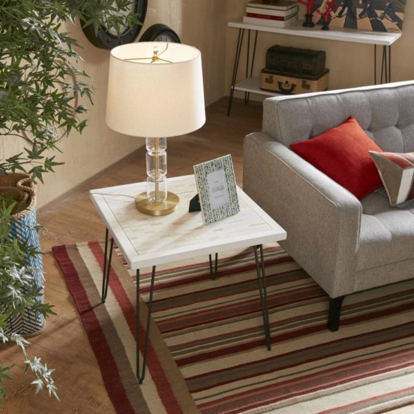 Woodbrick End Table