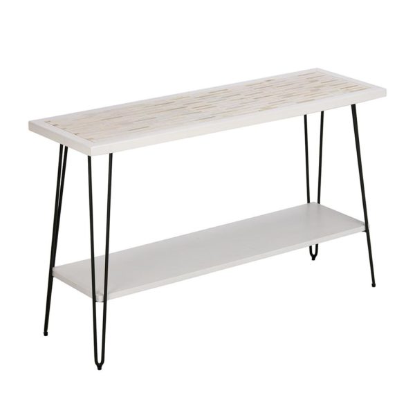Woodbrick Console Table - Image 2