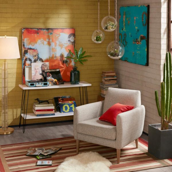 Woodbrick Console Table