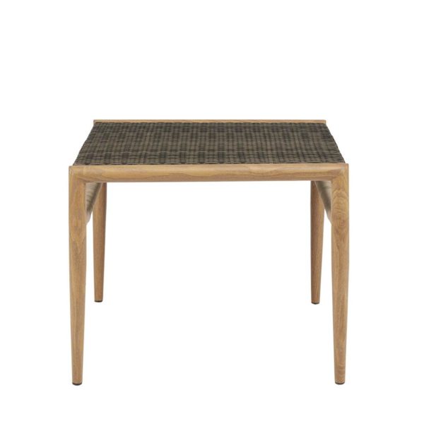 Owen Outdoor Resin Wicker Accent Table - Image 4