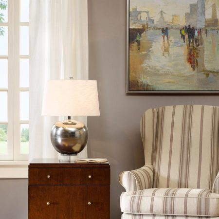 Rondure Mirrored Table Lamp